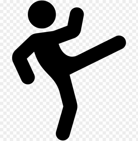 this is an image of a person kicking - kick Clear PNG photos