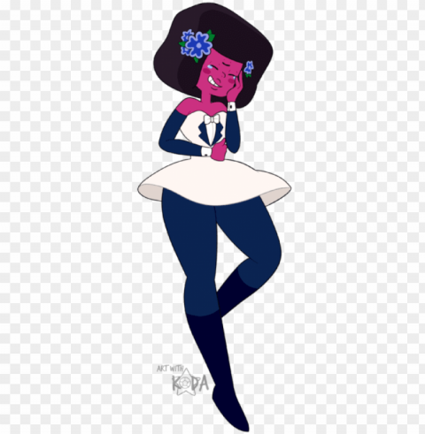 this is my fan fusion of wedding garnet this is from - steven universe reunited garnet PNG with alpha channel for download