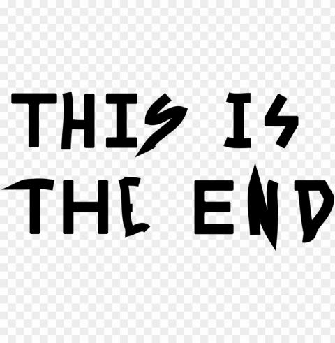 this is the end - mathematics PNG Image Isolated with Transparency PNG transparent with Clear Background ID 8a46f27e