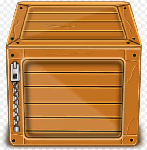 this file is about box wood package - wooden box vector Isolated Design in Transparent Background PNG