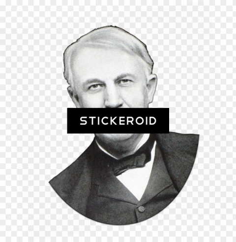 thomas edison - gentlema PNG for business use