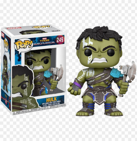 thor 3 ragnarok hulk with axe us exclusive pop vinyl - funko pop hulk thor ragnarok PNG graphics with clear alpha channel selection