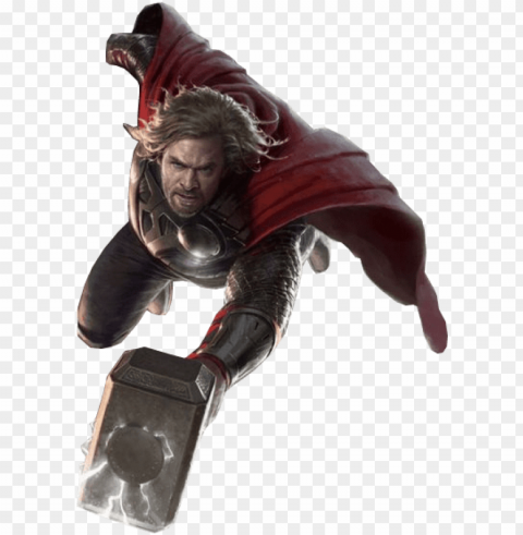 thor free download - thor Transparent Background Isolated PNG Figure