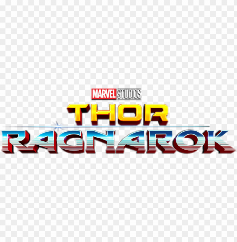 thor ragnarok title - thor ragnarok logo PNG Isolated Illustration with Clarity