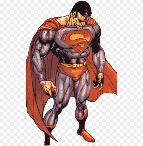 thought robot dc comics - dc superman cosmic armor thought robot Transparent Background PNG Isolated Illustration