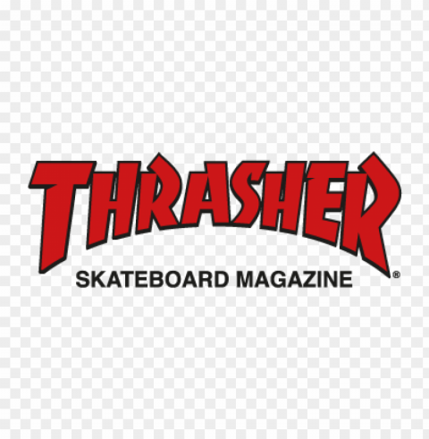 thrasher magazine vector logo free download PNG images with high-quality resolution