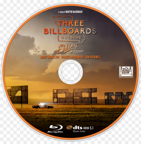 three billboards outside ebbing missouri bluray disc - three billboards outside ebbing missouri dvd Transparent PNG graphics archive