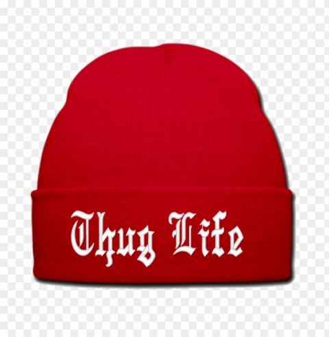 thug life hat red Transparent PNG images collection