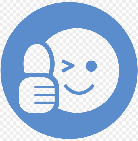 thumb up icon emoji PNG Isolated Illustration with Clear Background