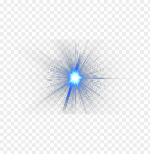 thumbnail effect lens light power blue effect Isolated Icon with Clear Background PNG