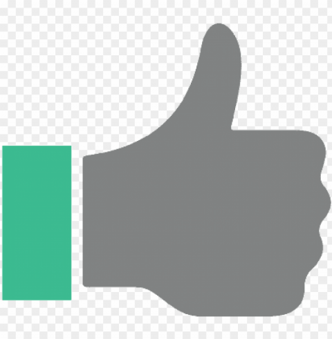 thumbs up vector icon - icon ClearCut Background Isolated PNG Design