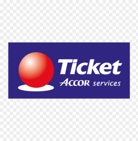 ticket accor service vector logo free PNG transparency images