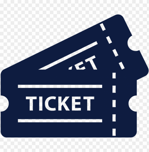 Ticket Icon - Tickets Vector Icon No-background PNGs