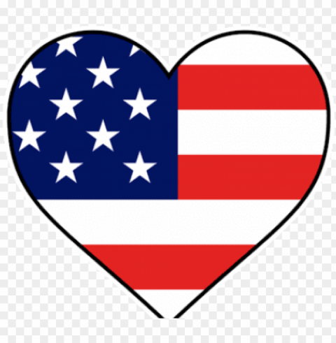tie clipart american flag - heart usa PNG images with clear background