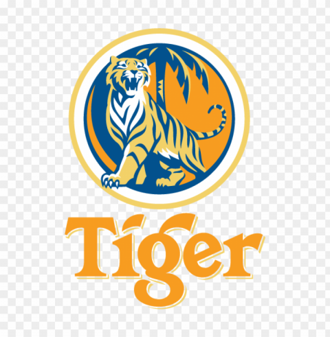tiger beer logo vector download HighResolution Transparent PNG Isolated Item