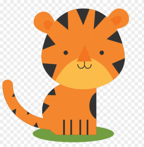 tiger cute PNG images with clear alpha channel broad assortment PNG transparent with Clear Background ID 1f1f37d1