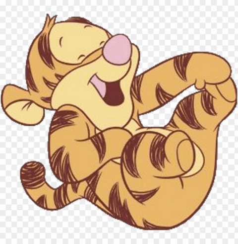 #tigger #tiger #pooh #poohbear #winniethepooh #disney - baby tigger coloring pages Transparent Background Isolation in HighQuality PNG