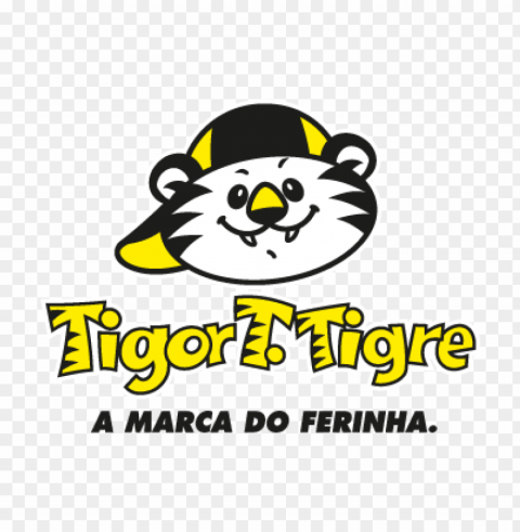 tigor t tigre vector logo PNG Graphic Isolated on Transparent Background