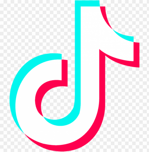 tik tok logo &am Isolated Object in HighQuality Transparent PNG