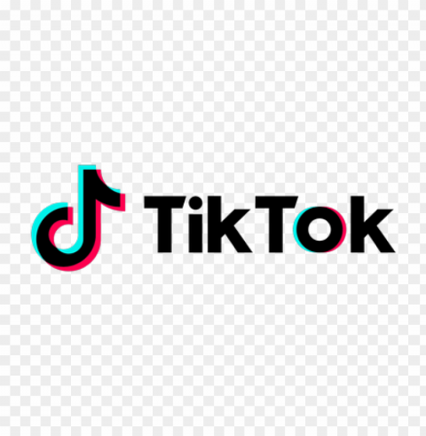 tiktok logo no background PNG with clear overlay