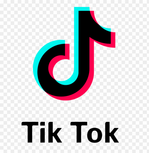  tiktok logo background photoshop PNG transparent pictures for projects - 74224e45