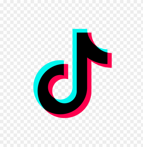 tiktok logo transparent PNG with Isolated Transparency