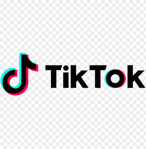 tiktok logo transparent PNG with cutout background