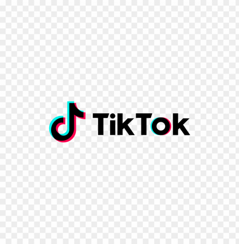 tiktok logo PNG with Clear Isolation on Transparent Background