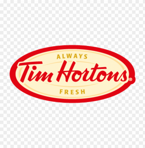 tim hortons vector logo free download PNG format with no background