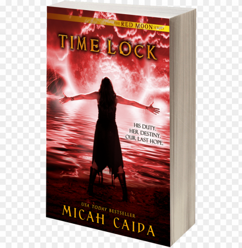 time lock red moon trilogy book 3 ebook Isolated PNG Graphic with Transparency