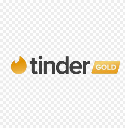 tinder gold logo Transparent background PNG artworks