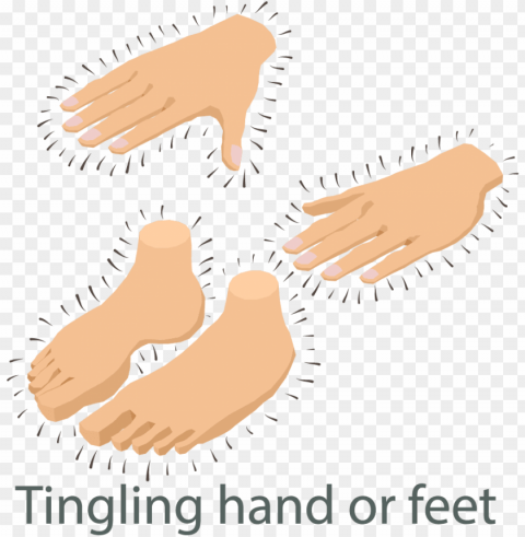 tingling hands or feet - poor blood circulation ico Isolated Element with Transparent PNG Background PNG transparent with Clear Background ID 9998482a