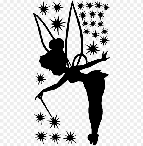 tinkerbell silhouette - tinkerbell pumpkin stencil Clear PNG images free download PNG transparent with Clear Background ID a6d7895c