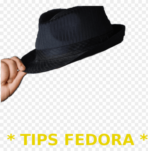 tips fedora - tips fedora template PNG artwork with transparency