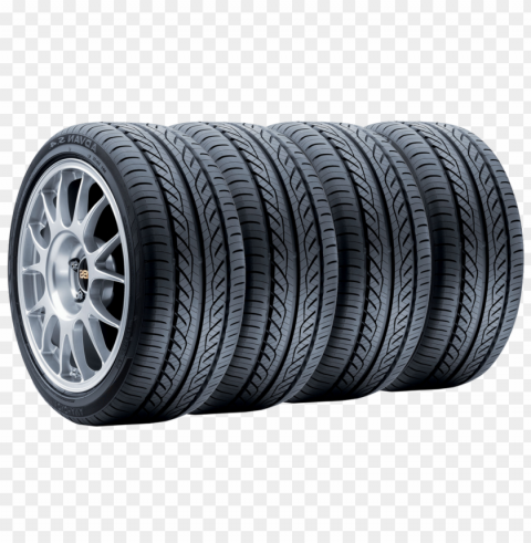 Tires Cars Transparent PNG Image With Clear Background Isolated