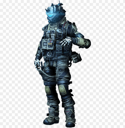 titanfall 2 pilot - titanfall 2 armor Isolated Object on Clear Background PNG