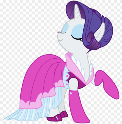 title and air date for rarity takes manehattan - my little pony rarity dress Isolated Character with Transparent Background PNG