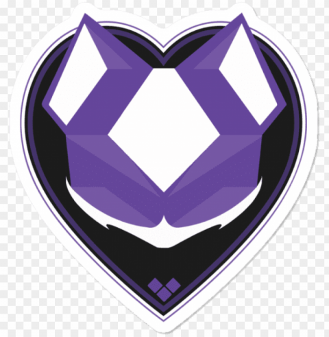 tk charity heart logo - twitch kittens transparent PNG with no background required