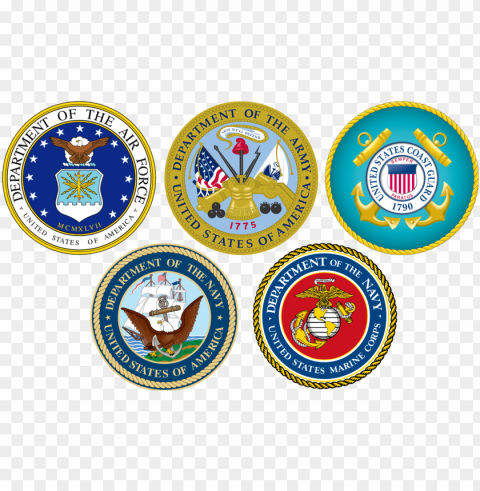 to all who have served and are currently serve in the - united states armed forces seals PNG clear images