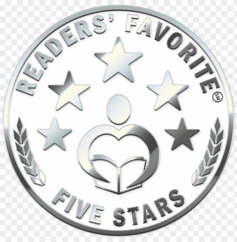 to date two books have been published and they have - readers favorite 5 star seal Isolated Design Element in HighQuality PNG