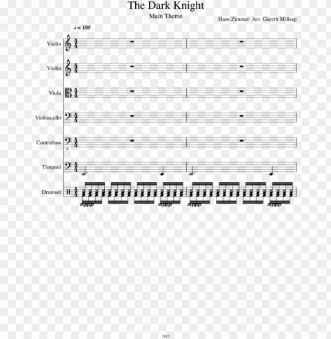 to print parts please upgrade to a pro account first - elephant tame impala sheet music Isolated Character on Transparent PNG