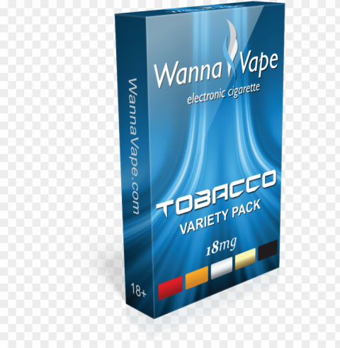 tobacco variety wannavape refills - banner PNG images with cutout
