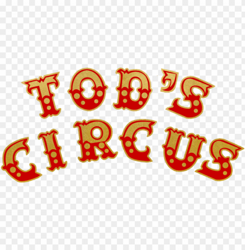 tod's circus logo PNG transparent photos for presentations PNG transparent with Clear Background ID 2e33a899