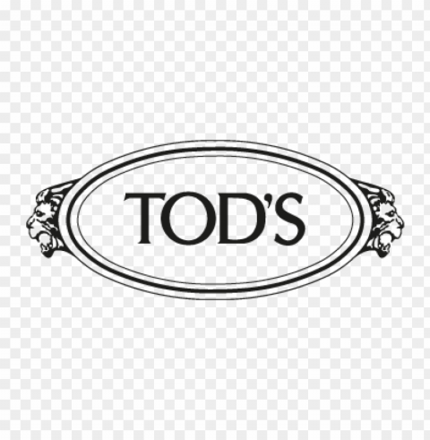 tods vector logo free PNG files with no backdrop required