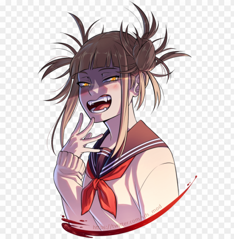 toga himiko from boku no hero academia - himiko toga HighQuality Transparent PNG Isolated Graphic Element