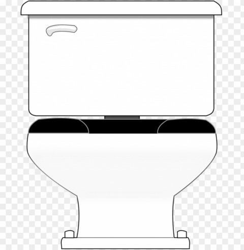 toilet inodoros para plantillas visto desde arriba Transparent Cutout PNG Graphic Isolation PNG transparent with Clear Background ID 3c69329f