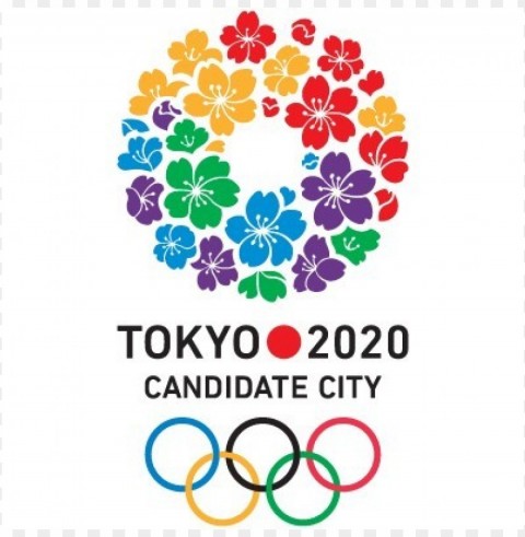 tokyo 2020 logo vector Clear Background Isolated PNG Illustration