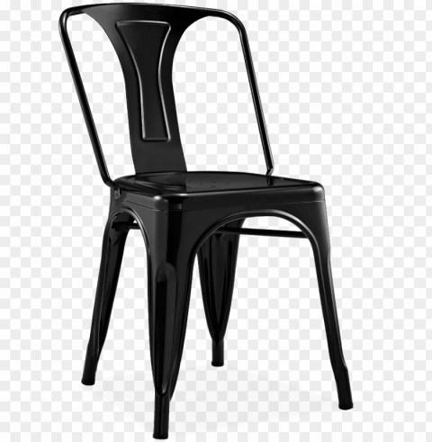 tolix chair metal black - black tolix chair Clear background PNG images diverse assortment