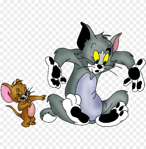Tom And Jerry Clipart - Tom  Jerry Frame Clip Art PNG Image Isolated On Clear Backdrop