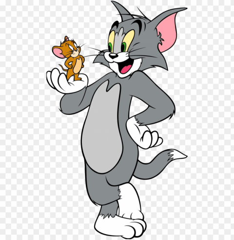 tom and jerry - cartoon characters tom and jerry Isolated Item on Clear Background PNG